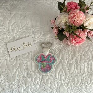Mouse Ears Keychain. Purchased from Olive & Bebe Boutique. Brand new, never used